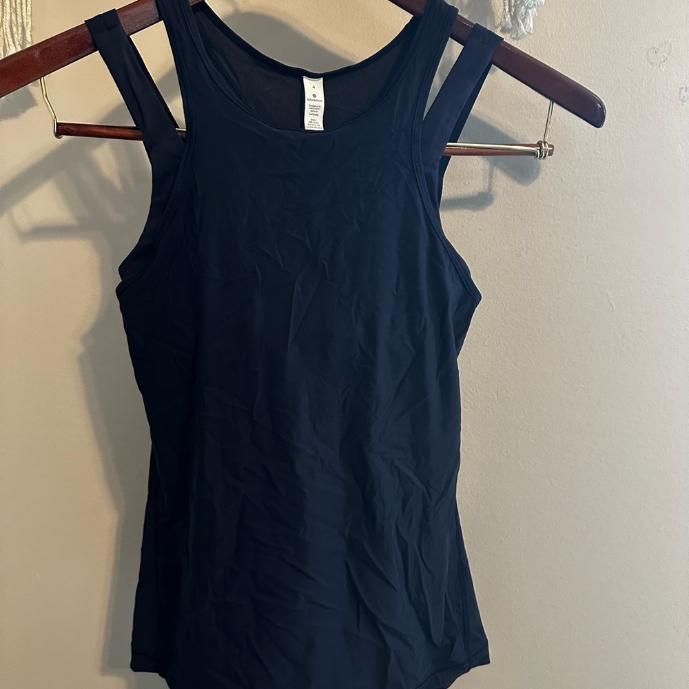 Lululemon Athletica Navy Tank Size 4
